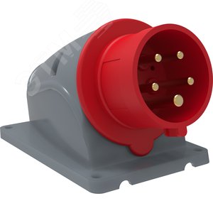 MAGNUM Вилка стационарная ССИ-515 16А 6ч 380В 3P+PE+N IP44 IEK