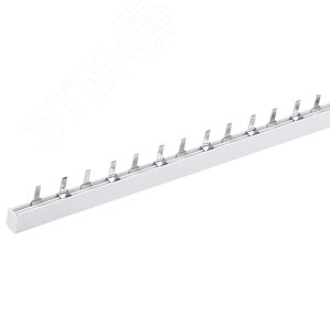 Шина соединительная типа PIN (штырь) 2P 63А луженые (1м)