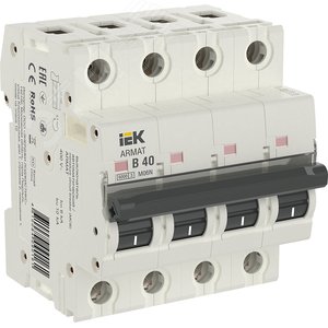 ARMAT Автоматический выключатель M06N 4P B 40А IEK