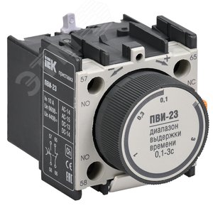 Приставка ПВИ-23 задержка на выключение 0,1-3сек 1NO+1NC IEK