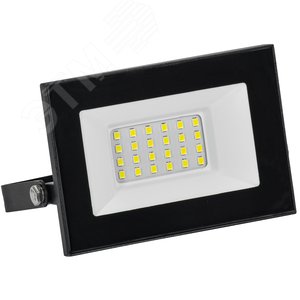 Прожектор светодиодный СДО 001-30 6500К IP65 черный GENERICA