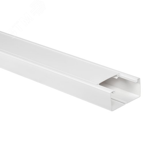 METRA Кабель-канал парапетный 100х50мм с крышкой шириной 75мм белый