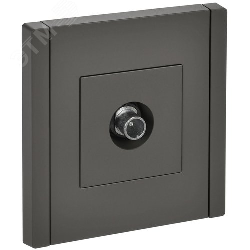 FORTE&PIANO Розетка TV проходная FP329 серый IEK