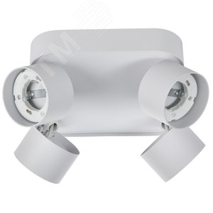 Светильник 4044 накладной потолочный под лампу 4хGX53 белый