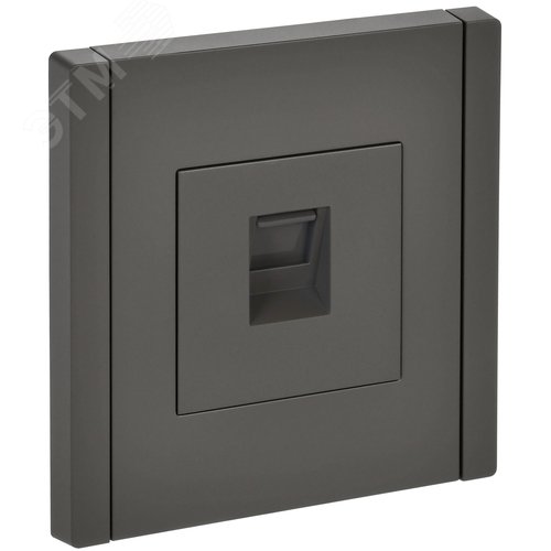 FORTE&PIANO Розетка компьютерная RJ45 кат.5E FP332 серый IEK