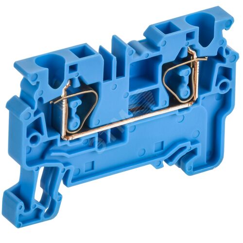 ARMAFIX Клемма пружинная CX4 BU 4мм2 проходная синяя