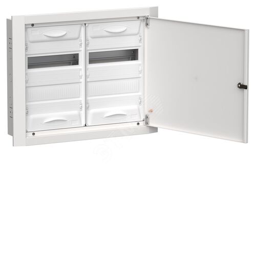 Корпус металлический ЩРв-48 (2х24) 505х625х130мм IP31 белый (одна дверь) TITAN 5