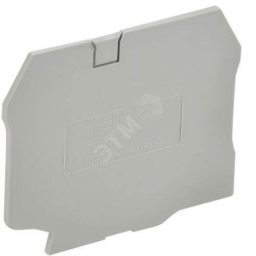 ARMAFIX Заглушка EPCY2.5/10 для колодок клеммных CY2.5-CY10 серая