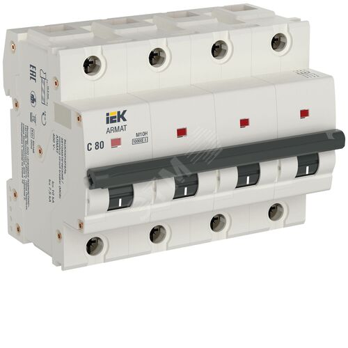 ARMAT Автоматический выключатель M10H 4P C 80A