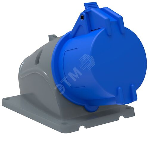 Розетка стационарная ССИ-123 32А-6ч/200-250В 2P+PE IP44 MAGNUM