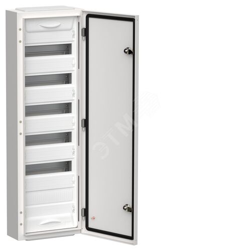 TITAN 5 Корпус металлический ЩРн-72 (1х72) 960х310х140мм IP54 белый (одна дверь)