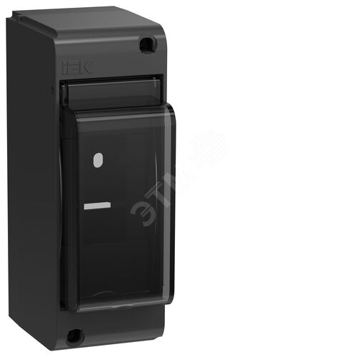 Корпус пластиковый КМПн-2 IP30 черный UNION Mini