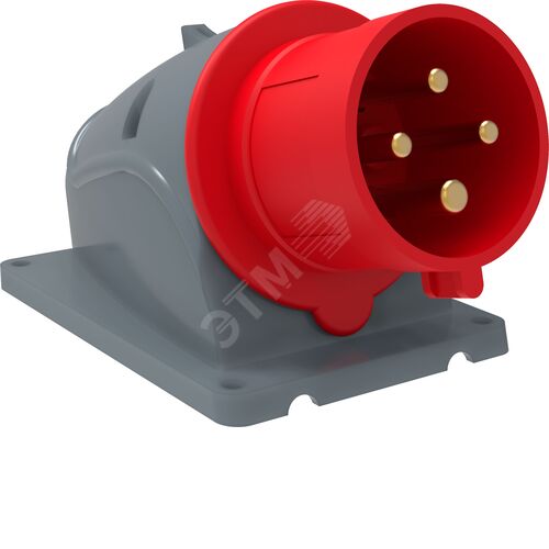 Вилка стационарная ССИ-524 32А-6ч/380-415В 3P+PE IP44 MAGNUM