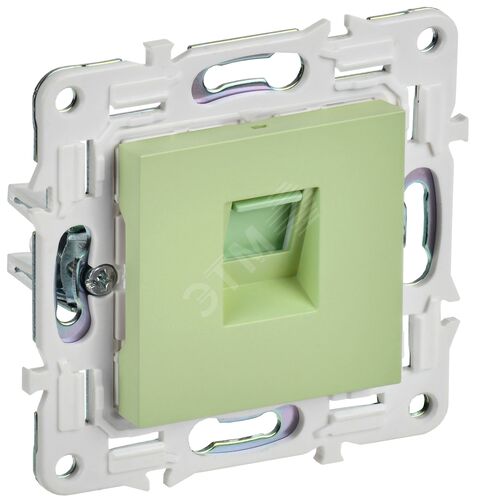 Розетка компьютерная RJ45 кат.5E SK-K01G мятный SKANDY