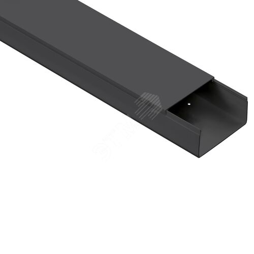 Кабель-канал 100х40 ''ЭЛЕКОР'' черный (8м)