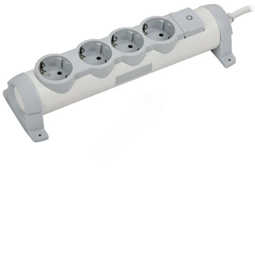 COMFORT Удлинитель У04К 4 места 2P+PE 1,5м 3х1,5мм2 16А белый