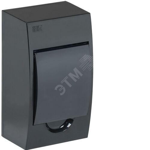 KREPTA 3 Корпус пластиковый ЩРН-П-4 IP41 черный