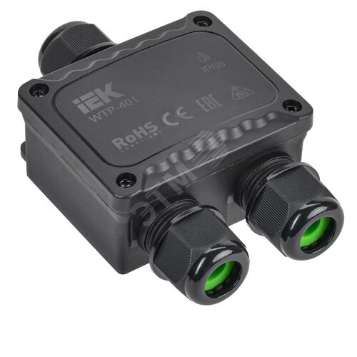 Коробка распределительная герметичная WTP-401 3 ввода IP68 IEK