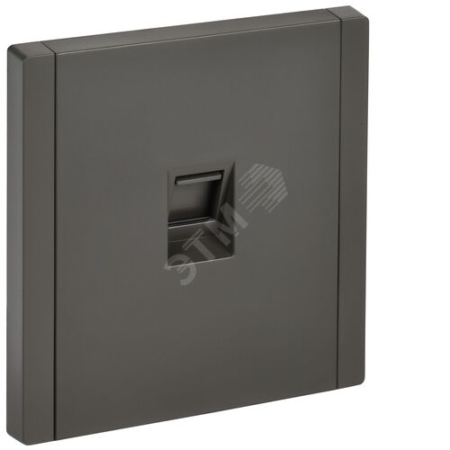 FORTE&PIANO Розетка компьютерная RJ45 кат.5E FP332 серый