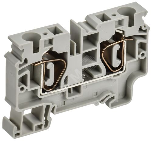 ARMAFIX Клемма пружинная CX10 10мм2 проходная серая