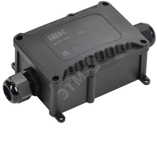 Коробка распределительная герметичная WTP-409 2 ввода IP68 IEK