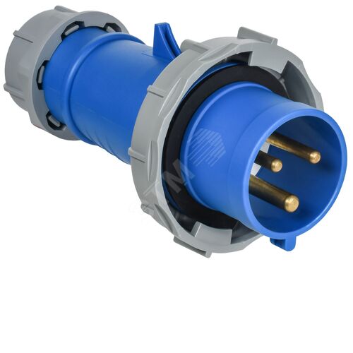 Вилка переносная ССИ-0232 32А-6ч/200-250В 2P+PE IP67