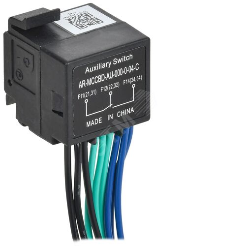 Контакт дополнительный левый для MCCB типоразмер A, D 3NO3NC