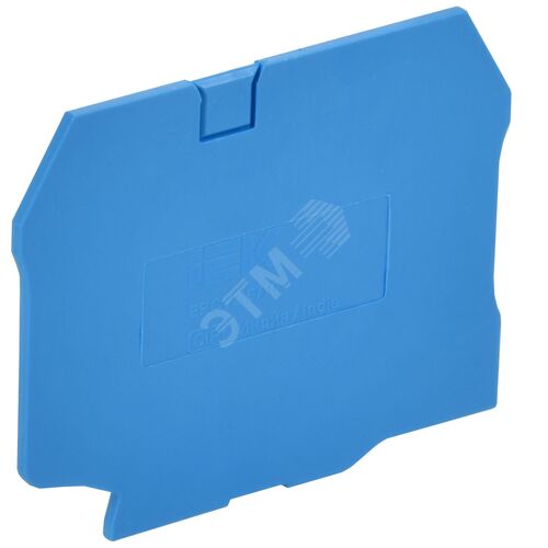 ARMAFIX Заглушка EPCY2.5/10BU для колодок клеммных CY2.5-CY10 синяя