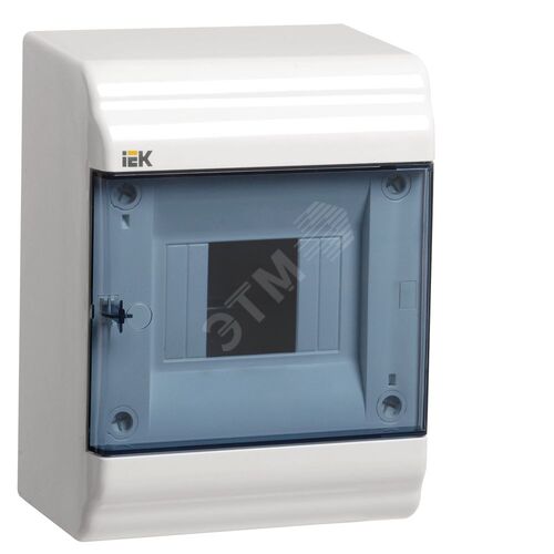 PRIME Корпус пластиковый ЩРН-П-4 модуля навесной белый IP41