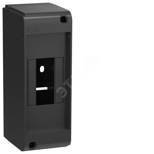 Корпус пластиковый КМПн-2 IP20 без двери черный UNION Mini