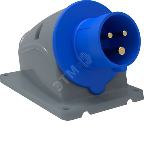 Вилка стационарная ССИ-513 16А 2Р+РЕ 220В IP44