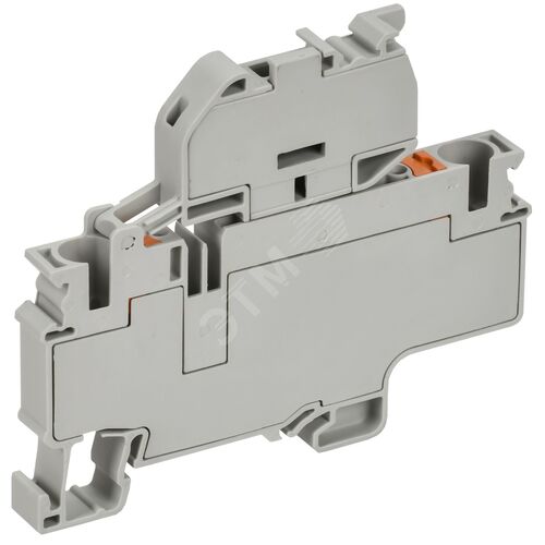 ARMAFIX Колодка клеммная CPF6 с держателем предохранителя под патронные предохранители промышленного стандарта 6,3х32мм