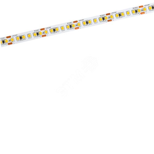 Лента светодиодная 5м SMD2835 168LED/м 14Вт/м IP20 ширина 10мм 24В теплый белый IEK