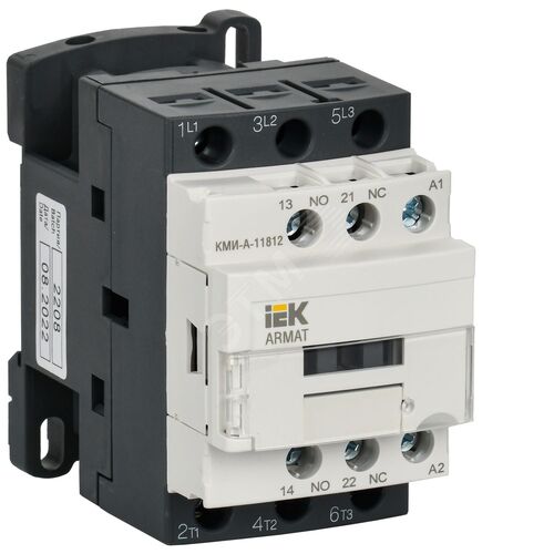 ARMAT Контактор КМИ-А-11812 LC1D 18А 230В/АС3 1NO/1NC