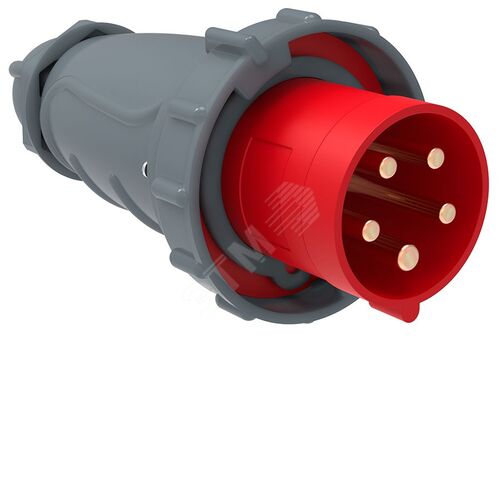 Вилка переносная ССИ-035 63А-6ч/200/346-240/415В 3P+PE+N IP67 MAGNUM