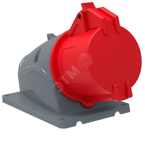 Розетка стационарная ССИ-124 32А-6ч/380-415В 3P+PE IP44 MAGNUM