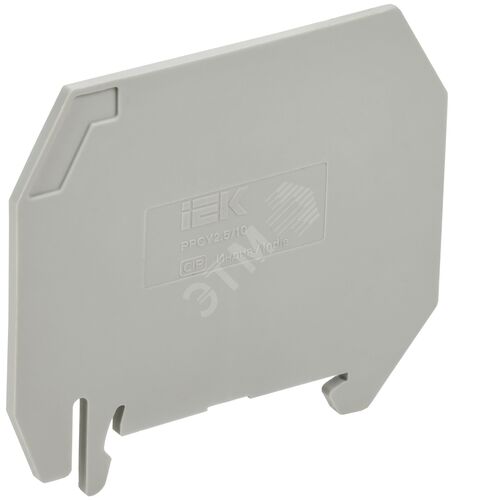 ARMAFIX Разделитель PPCY2.5/10 для колодок клеммных CY2.5-CY10 серый