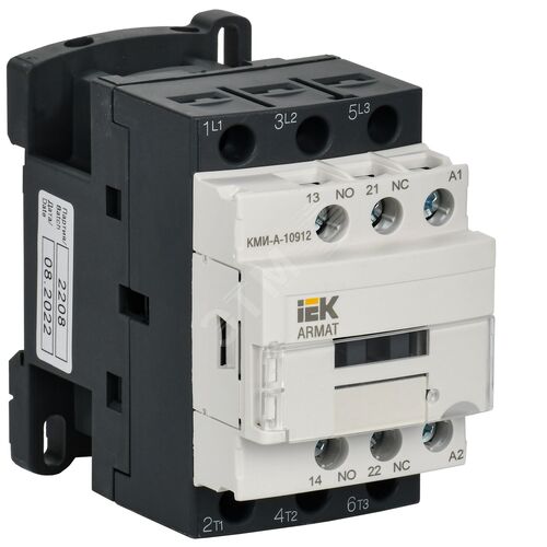 ARMAT Контактор КМИ-А-10912 LC1D 9А 110В/АС3 1NO/1NC