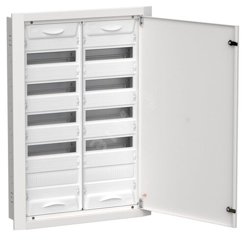 Корпус металлический ЩРв-120 (2х60) 880х625х130мм IP31 белый (одна дверь) TITAN 5