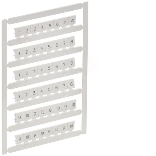 ARMAFIX Маркер для CTS 6мм2/CP 10мм2 ''1-10''