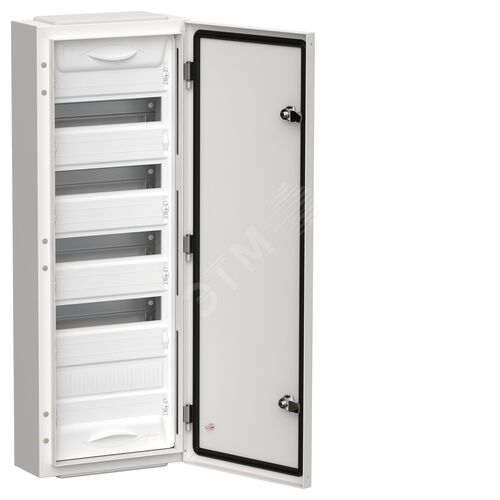 Корпус металлический ЩРн-60 (1х60) 835х310х140мм IP54 белый (одна дверь) TITAN 5