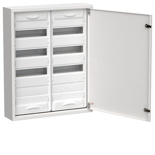 Корпус металлический ЩРн-96 (2х48) 710х570х140мм IP31 белый (одна дверь) TITAN 5