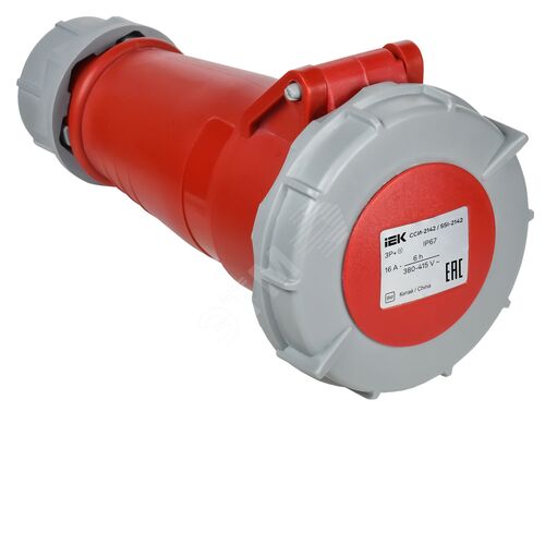 Розетка переносная ССИ-2142 16А-6ч 380В 3P+PE IP67