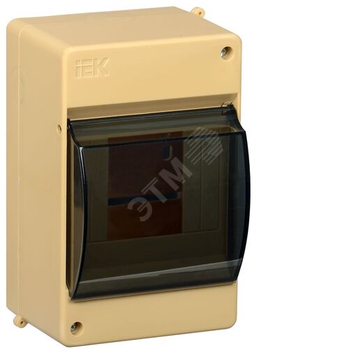 KREPTA 3 Корпус пластиковый КМПн 2/4 IP30 сосна IEK