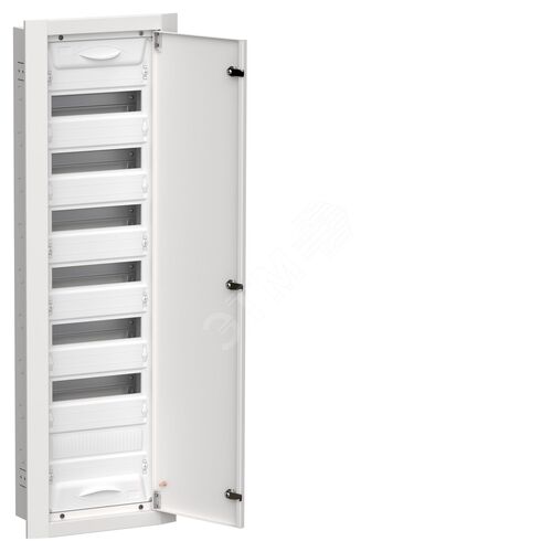 Корпус металлический ЩРв-84 (1х84) 1130х365х130мм IP31 белый (одна дверь) TITAN 5