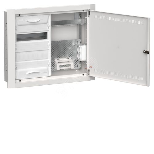 TITAN 5 Корпус комбинированный ЩРв-24 (2х24) 505х625х130мм IP30 белый