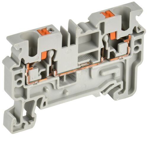 ARMAFIX Клемма пружин. Push-in CP 4мм2 серая