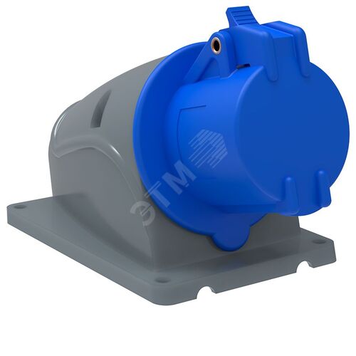 Розетка стационарная ССИ-113 16А-6ч/200-250В 2P+PE IP44 MAGNUM