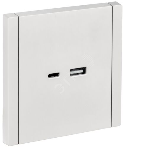 FORTE&PIANO Розетка USB A+C 3,1А FP250 белый
