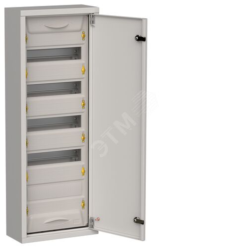 Корпус металлический ЩРн-60 (1х60) 835х310х140мм IP31 серый (одна дверь) TITAN 5